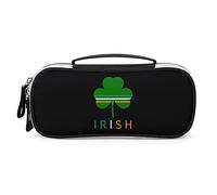Lawenp Irish Clover Trousse à Crayons Portable Sac fourre-Tout Sac de Maquillage Sac à Main Sac à Main