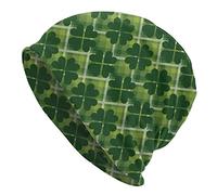 Lawenp J'aime Les Chapeaux en Tricot d'hiver de la Saint-Patrick pour Hommes et Femmes Bonnets de crâne Chauds et Doux pour Le Temps Froid