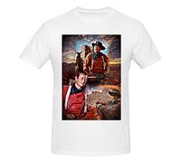 Lawenp John T-Shirt Wayne Hommes Femmes 3D Chemises Graphique Enfants T-Shirt Ras du Cou À Manches Courtes Top T-Shirts S-3XL
