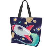 Lawenp Nautique Palmier Feuilles Coquillage Étoile De Mer Sac Fourre-Tout Grand Décontracté Femmes Sacs À Main À Bandoulière Réutilisable Sacs D'épicerie Pour Le Travail Shopping Voyage Plage