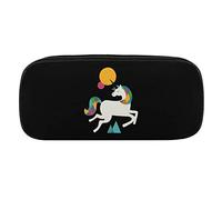 Lawenp to Be A Unicorn Pochettes à Crayons Étui à stylos en Cuir PU Sac de Rangement cosmétique Portable