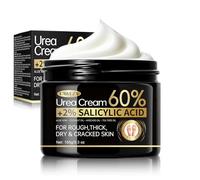 LAWEZX Crème à l'Urée 60% pour Pieds et Mains plus Acide Salicylique 2% - Hydratant, Élimine les Callosités et Adoucit, Crème Réparatrice Intense pour Peau Rugueuse, Sèche, Épaisse et Craquelée, 150g