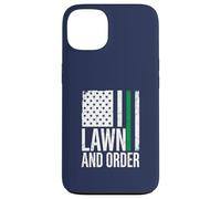 Lawn and Order Special Tondeuse Cadeau Amusant Paysagiste Coque pour iPhone 13