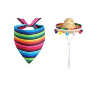 Lawn Duck Outfits, 23 pouces Colorful Duck Costumes, Festive Outdoor Decorations, Fun Patio Yard Display Accessories for Garden, Holiday and Seasonal Decor, Fabric