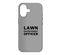 Lawn Enforcement Officer Lawn Mowing Landscaping Funny Coque pour iPhone 17