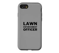 Lawn Enforcement Officer Lawn Mowing Landscaping Funny Coque pour iPhone SE (2020) / 7/8