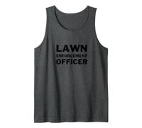 Lawn Enforcement Officer Lawn Mowing Landscaping Funny Débardeur