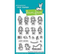 Lawn Fawn Clear Stamps 3"X4"-Tiny Winter Friends