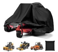 Lawn Mower Cover, Heavy-Duty Outdoor Waterproof Tractor Protector, All-Weather Shield For Riding Mower Parts Storage, Garden Equipment, Garage And Backyard Care, 71.65x43.7x45.67 In