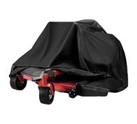 Lawn Mower Cover, Waterproof Cover, 71.65x43.7x45.67inches, Rain Protector with Drawstring, Heavy-Duty Storage Shield, UV-Resistant and Dustproof Material, Ideal for Protection, Garden, Garage, Black