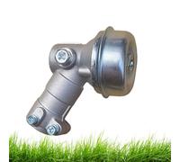 Lawn Mower Gear Head Replacement, Aluminum Alloy Trimmer Gearbox Attachment, Quick-Change Tool for Brush Cutter Garden Yard Park Agricultural Golf Use, 4.72x3.15x2.76 inches