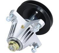 LAWNEAGLE Graissé 918-06980 Ensemble de broche avec poulie de renvoi 756-05034A remplace Cub Cadet 918-06980 Axe de pont 618-06980 pour Cub Cadet Ultima ZT1 5 0, ZT2. 50 tracteurs