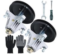 Lawneagle Lot de 2 broches graissées 918-06989 de rechange pour Craftsman 918-06989 918 06989 91806989 618-06989 618 06989 pour Craftsman T150 T1500 T1600 0 T17. 00 Huskee LT4600 Tracteurs à gazon