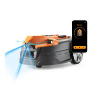 Tondeuse Robot Sans Fil LawnMaster pour Grands Jardins jusqu’à 500㎡ | Batterie 2Ah | Navigation Optique