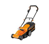 LawnMaster M2EB1637M Tondeuse et tracteurs 1600W 37cm, 6 Hauteurs Réglable 20-70mm, 40L Bac de Ramassage 2 Ans de Garantie