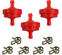 Lawnmower 3pack 1/4 inch inline Petrol fuel filter small replacement engine for briggs stratton craftsman toro 394358s 56679 394358 394358S 7014359YP 56679MA