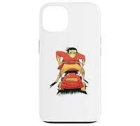 Lawnmower Superhero Picture | Gardening Lawn Garden Home Coque pour iPhone 13