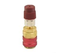 Lawnoval Adaptateurs de coupleur rapide pour climatisation de voiture R134A - Raccord d'extension en laiton à 180 degrés pour collecteur AC