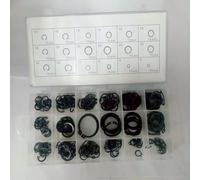 Lawnoval Assortiment de 225 anneaux circlips externes, rondelles de retenue en acier inoxydable 304 pour collier d'arbre, roulements, engrenages, poulies, essieux dans des tailles de 6 à 32 mm avec