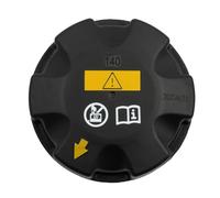 Lawnoval Bouchon de réservoir d'expansion en ABS noir compatible avec BMW Série 1 2 3 4 5 6 7 X1 X3 X4 X5 X6 Z4 i8, remplacement pour 17117521071 17117639020
