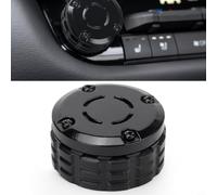 Lawnoval Bouton de commande radio 2022-2025, volume ABS pour cadran pour pièce de rechange 86128-0C060, noir