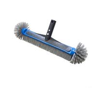 Lawnoval Brosse de piscine à tête sphérique bou avec bords arrondis, coins étroits, légère pour nettoyer les piscines en polypropylène