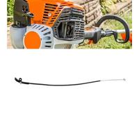 Lawnoval Câble d'accélérateur 4144-180-1104 pour débroussailleuse Stihl FS40 FS50 FS56 FS70 RC avec carburateur Zama C1M-S267, noir