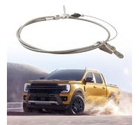 Lawnoval Câble de démarrage tressé en acier inoxydable K6048 compatible avec Ford C6 Turbo Transmission Assemblée Argenté