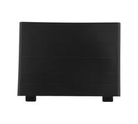 Lawnoval Capot de capteur de pare-chocs avant C5 Aircross ABS pour pièce de rechange OE 98178381XT YL008707XT Noir