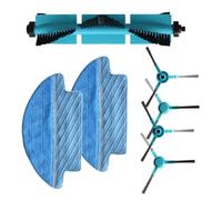 Lawnoval Cecotec Conga 3090 Series Ensemble d'accessoires pour aspirateur avec serpillères, brosses latérales, brosse à rouleau et filtres