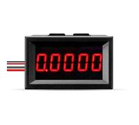 Lawnoval Compteur de courant numérique 0-3 A DC avec écran LED à 5 chiffres 0,9 cm, fils de 14 cm, pour automobile et électronique de bricolage
