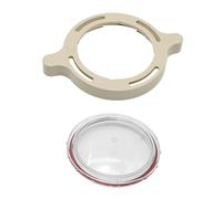 Lawnoval Couvercle de pompe de piscine Inground 350090 avec anneau de verrouillage de rechange en composite renforcé compatible avec les pompes Pentair SuperFlo et Sta-Rite SuperMax pour piscine