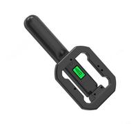 Lawnoval Détecteur de Métaux Portable Pliable avec Détection 360° IP66 Étanche avec Lumière LED & pour Boussole Alarme Vibration Plage Chasse Recherche au Trésor Noir