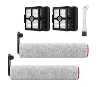 Lawnoval Ensemble brosse de rechange et filtre pour aspirateur sans fil H12 Pro H12 Dual H13 Pro, kit de 5 pièces, avec outils de nettoyage et pièces en plastique