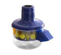 Lawnoval Éplucheur de raisin électrique automatique rechargeable ABS Machine de cuisine sans effort pour enlever la peau des raisins, cerises et tomates, design compact 22 x 20 x 20 cm