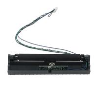 Lawnoval Éplucheur d'imprimante de rechange ABS noir compatible avec Zebra GK420d GX420d ZP450 ZP500 modèles 105934-026 pour alimentation papier lisse