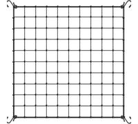 Lawnoval Filet de treillis pour plantes grimpantes, légumes, fruits et fleurs - Polyester élastique, 0,6 x 6,1 m à 1,5 x 1,5 m, noir, support de jardin extérieur