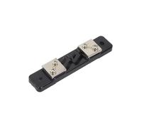 Lawnoval FL-2 Résistance Shunt Externe 50A 75mV pour Ampèremètre Numérique ou Analogique DC 10A Cuivre Manganèse Noir 80x50x30mm