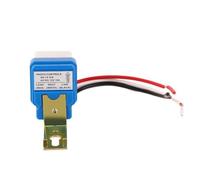 Lawnoval Interrupteur capteur de lumière photocellule pour lampadaire, AC/DC 12 V 24 V 220 V 10 A pour allumage automatique, lampes solaires et éclairage extérieur