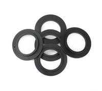 Lawnoval Joint de rechange en caoutchouc pour bonde d'évier de cuisine de 78 à 83 mm, noir (pour 82 à 83 mm)