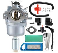 Lawnoval Kit carburateur pour moteurs Briggs & Stratton 31A/B/C/D/E/F/G/H/L/M/N/P/Q, remplace 791858 792358 794572, avec filtre à air et brosse de nettoyage