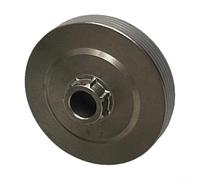 Lawnoval Kit complet de pignon d'embrayage pour tronçonneuse ZOMAX ZM-4000 CS1700 CS3700 CS4200, tambour d'embrayage en métal pour réparation de tronçonneuse électrique extérieure (disque fendu