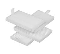 Lawnoval Kit de 4/10 filtres pour aspirateur Zigma 980 981 - Pièces de rechange pour aspirateur Zigma 980 981 - Accessoires de rechange pour nettoyage domestique