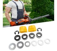 Lawnoval Kit de conversion de roulement de roue pour John Deere L100 L105 L110 L120 L130 LA100 LA135 LA145 GX21931 M14338 AM127304, 4 roulements à bride scellée avec rondelles et enjoliveurs