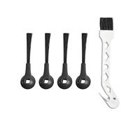 Lawnoval Kit de rechange avec filtre, brosse latérale et chiffon compatible avec aspirateur robot Shark RV2410WD/RV2610WD/RV2610WA/AV2610WA AI Ultra, lot de 13 pièces, jaune