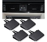 Lawnoval Kit de réparation de clip de sortie d'air avant pour BMW Série 3 E90 E91 E92 2005-2012, 4 clips en plastique noir