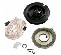 Lawnoval Kit de réparation de ressort de poulie de démarrage avec roue, ligne et pions compatibles avec Stihl TS410 TS420, 1 jeu