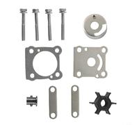 Lawnoval Kit de réparation de turbine de pompe à eau pour moteurs hors-bord 6G1-W0078-A1 6N0-W0078-A0 18-3460 pour moteurs hors-bord 6/8HP 2 temps 1984-2009