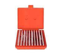 Lawnoval Lot de 10 paires de blocs parallèles en acier allié trempé de 0,3 cm d'épaisseur 10 cm de longueur ± 0,0002 précision pour fraisage, perçage, serrage