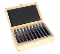 Lawnoval Lot de 10 paires de blocs parallèles, outils de machiniste en alliage d'acier trempé à ± 0,0002 cm pour fraisage et perçage